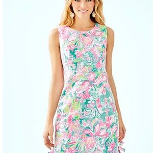 Lilly Pulitzer Mila Stretch Shift Hot on the Scene NWT